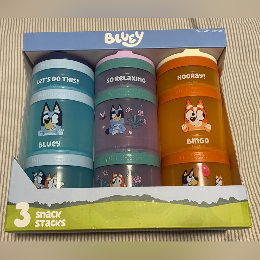 🚨VIRAL Bluey snack cups